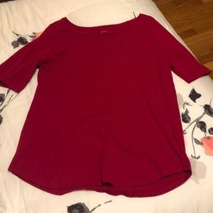 Loft outlet medium pink vintage soft T-shirt